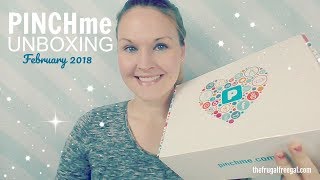 PINCHme Unboxing I WON a PINCHme Box February 1 2018 [upl. by Asiole]