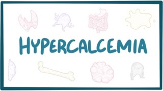 Hypercalcemia  causes symptoms diagnosis treatment pathology [upl. by Yesnik]