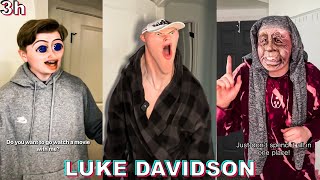 3 HOURS Luke Davidson BEST TIKTOKS OF 2023  Funny LUKE DAVIDSON [upl. by Eerolam363]