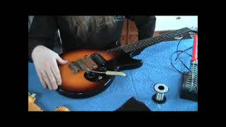 Lollar Pickups  Melody Maker PickupPickguard Install [upl. by Maryellen]