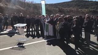 Inauguration du tunnel et de la déviation de Propriano [upl. by Etnahsal]