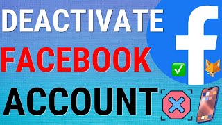 How To Deactivate Your Facebook Account On Mobile [upl. by Ignazio647]