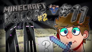 Minecraft NCICORE 2 Part 11 enderman hunt [upl. by Analad]