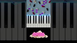 POPCORN Piano Tutorial popcorn crazyfrog pianotutorial [upl. by Nuahsor989]