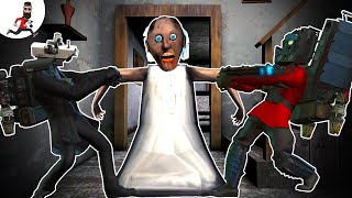 Granny in School ★ funny animation granny horror [upl. by Oicaroh]