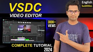 VSDC Video Editor Tutorial in Hindi Updated2024  VSDC Video Editor Complete Tutorial in Hindi [upl. by Nestor]