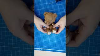 Putting together a teddy bear  Teddy bear sewing  tutorial teddybear tutorials teddy bear [upl. by Sitsuj905]