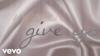 Whitney Houston  Never Give Up Official Lyric Video [upl. by Nyvek662]