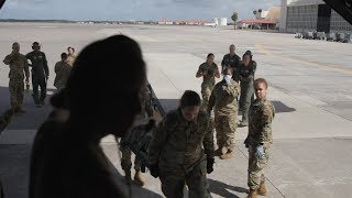 45th Aeromedical Evacuation Squadron conduct C130 familiarization training [upl. by Leesen]