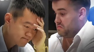 LAST MOMENTS Ian Nepomniachtchi Beats World No 2 Ding Liren  Candidates 2022 [upl. by Harbour]