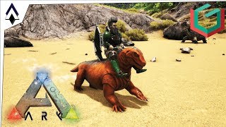 Rideable Moschops ARK Ep12 Geeks Network ARK Gameplay [upl. by Anidualc]