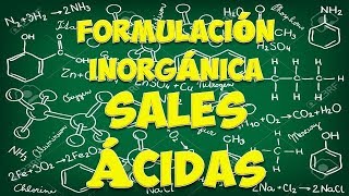 Formulación inorgánica Sales ácidas o cuaternarias [upl. by Ellinad]