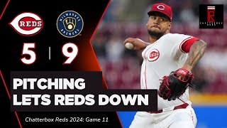 Cincinnati Reds vs Milwaukee Brewers Chatterbox Reds LIVE MLB Postgame Show  April 9 2024 [upl. by Miah631]