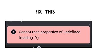 How to Fix “Cannot read properties of undefined” in Janitor AI [upl. by Ophelia]