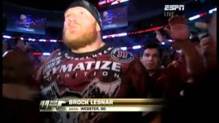 Brock Lesnar  Funny entrance with Cop [upl. by Ifill]