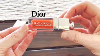 Christian Dior Dior Addict Lip Glow Oil  Shade 012 Rosewood  Lip Care amp Shine [upl. by Davis]