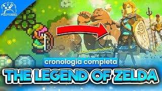 A CRONOLOGIA COMPLETA DE THE LEGEND OF ZELDA [upl. by Salguod786]