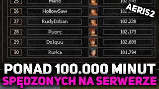 Aeris2 46  PONAD 100000 MINUT SPĘDZONYCH NA SERWERZE [upl. by Herminia]