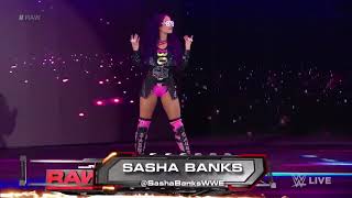 Sasha Banks Entrance  RAW December 18 2017 HD Video [upl. by Evangelist]