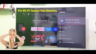 Fix WiFi Not Showing amp Not Connecting Issue in Android Smart TV [upl. by Eimmelc363]