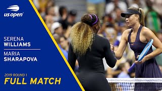 Serena Wlliams vs Maria Sharapova Full Match  2019 US Open Round 1 [upl. by Sane]