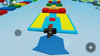 Playing the worlds easyiest obby roblox [upl. by Guglielmo]