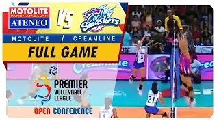 PVL OC 2018 AteneoMotolite vs Creamline  Full Game  3rd Set  October 21 2018 [upl. by Modestia]