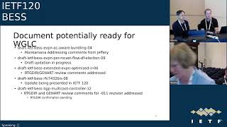 IETF 120 BGP Enabled ServiceS BESS 20240724 1630 [upl. by Garrot765]