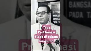 Dua Fakta menarik Proklamasi Kemerdekaan soekarno sejarah indonesia 17agustus1945 [upl. by Llednav]