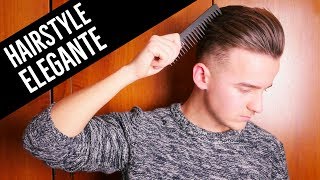 Capelli Uomo Eleganti allindietro  Fare i capelli per le Feste [upl. by Veno]