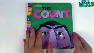 The Count Sesame Street board book read aloud  books for preschool  learn to read  English [upl. by Ainocal]