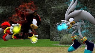 SFM  Shadow vs Silver  Sonic 2006 fight remake [upl. by Alesandrini]