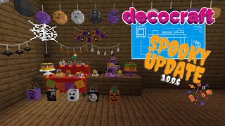 Decocraft Spooky Update 2024 [upl. by Kcirdlek]