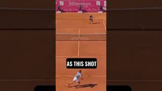 3 Of The CRAZIEST Shots In Tennis History [upl. by Davenport]