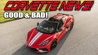 Latest C8 Vette News The GOOD the BAD amp AMAZING [upl. by Llevol]