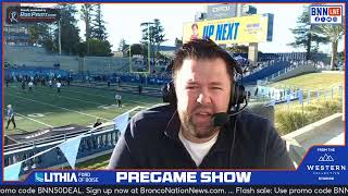 Lithia Ford of Boise Pregame Show Boise State faces tricky road test at San Jose State [upl. by Annaik226]