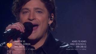 Andreas Johnson  Army Of UsSecond Chance  Melfest 2019 [upl. by Tnomal]