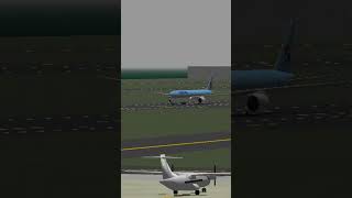 Korean Air B777 Landing I mean takeoff [upl. by Aikemot]