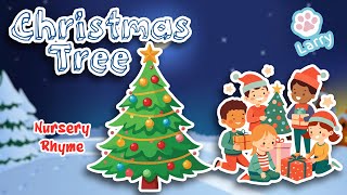 The Christmas Tree Song 🎄  SingAlong for Kids nurseryrhymes christmas learning kidslearning [upl. by Anilasor940]