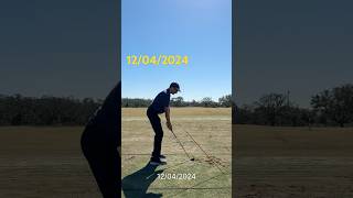 Week 5 Documenting my Golf Swing Progress golfswing [upl. by Eemak]