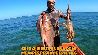 LANGOSTAS PARGOS SAMA CANGREJOS CENTOLLAS quotCREO QUE ESTA ES MI MEJOR PESCA DE ESTE MESquot [upl. by Theurer]