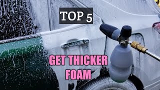 5 reasons your foam cannon doesnt make thick foam [upl. by Laubin]