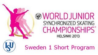 11 Team Sweden 1 SWE  ISU World Junior Synchronized Championsh Junior Synchronized Skating Short [upl. by Harlamert511]