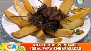 Anticuchos peruanos ideal para embarazadasmov [upl. by Zerline]