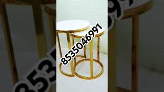 MS furniture luxury home decor items all India free home delivery 🚚 PVD Finish gold plz share video [upl. by Fenner]