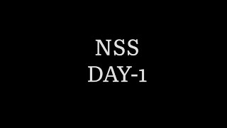 NSS CAMP KGRCET DAY 1  2023 [upl. by Falito551]