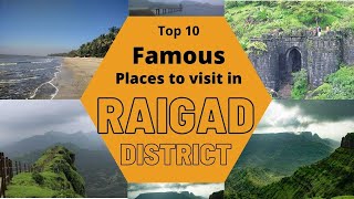 Top 10 Places to Visit in Raigad District Must Watch Places to Visit in Raigad District [upl. by Alikat]