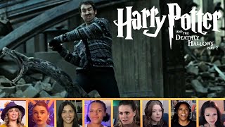 Reactors Reacting to NEVILLE KILLING NAGINI  Harry Potter and the Deathly Hallows – Part 2 2011 [upl. by Rosen]