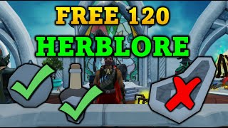 Free 120 Herblore with NEW Protean Shakes  RuneScape 3 [upl. by Bertold]