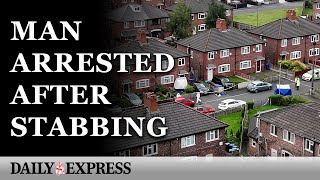 Manchester stabbing Man arrested after woman dies and two seriously injured [upl. by Fuchs]